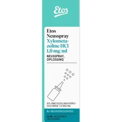 Etos Neusspray Xylometazoline HCl 1,0 MG/ 10ML