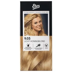 Etos Permanente Haarkleuring 9.03 licht honingblond