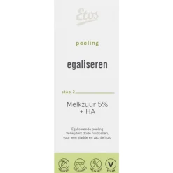 Etos Personalized Skincare Melkzuur 5% + HA�Peeling Exfoliant 30 ML