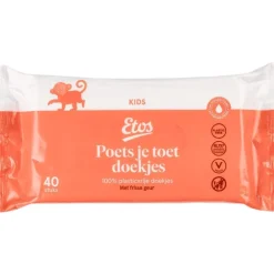Etos Poets Je Toet Doekjes Plasticvrij 40 stuks