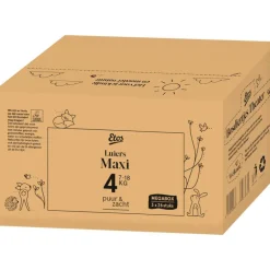 Etos Puur & Zacht Luiers Maat 4 Maxi 7-18 kg 78 stuks