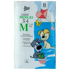 Etos Woezel en Pip Zwemluiers Maat M 11 stuks