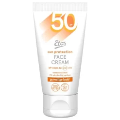 Etos Zonnebrand Gezicht SPF50 Gevoelige Huid 50 ML