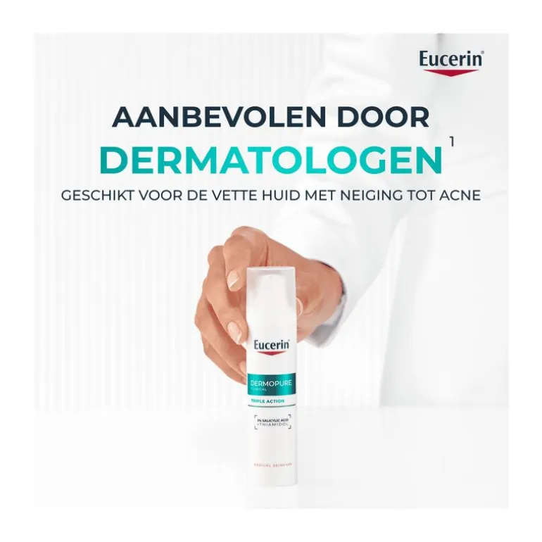 Eucerin DERMOPURE CLINICAL Triple Action Fluid Serum Gevoelige Huid 40 ML