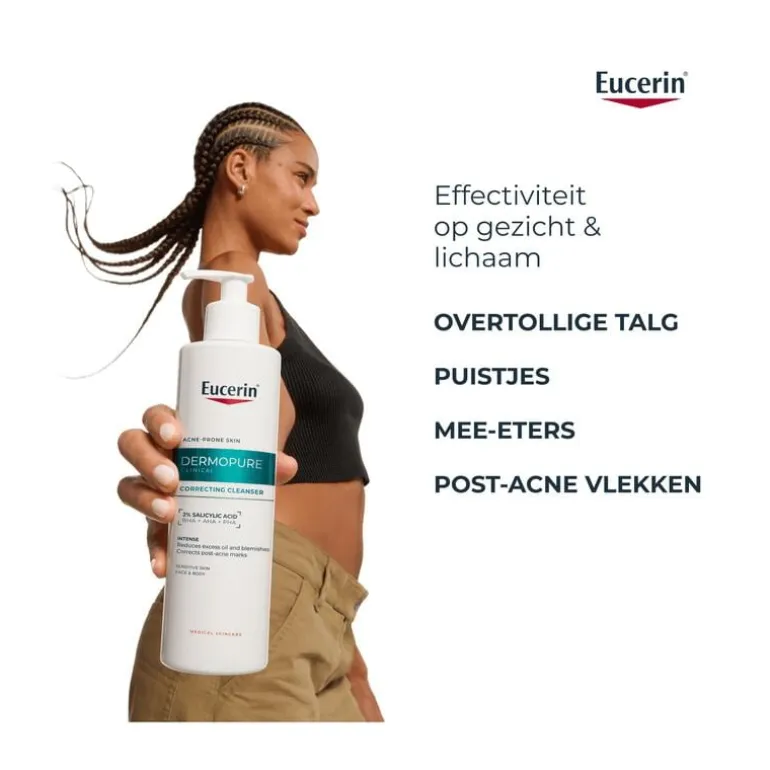 Eucerin DERMOPURE CLINICAL Corrigerende Reinigingsgel Gevoelige Huid 400 ML