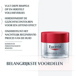 Eucerin Hyaluron-Filler + Volume-Lift Nachtcrème 50 ML
