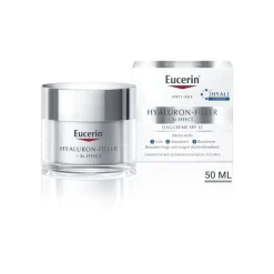 Eucerin Hyaluron-Filler + 3x EFFECT Dagcrème Droge Huid SPF15 50 ML