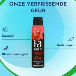 Fa Men Attraction Force Deodorant Spray 150 ML