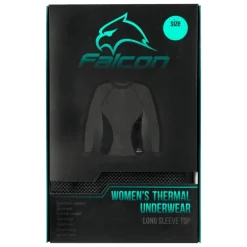 Falcon Thermoshirt Dames Antraciet XL