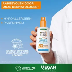 Garnier Ambre Solaire Kids Zonnespray SPF50+ 150 ML