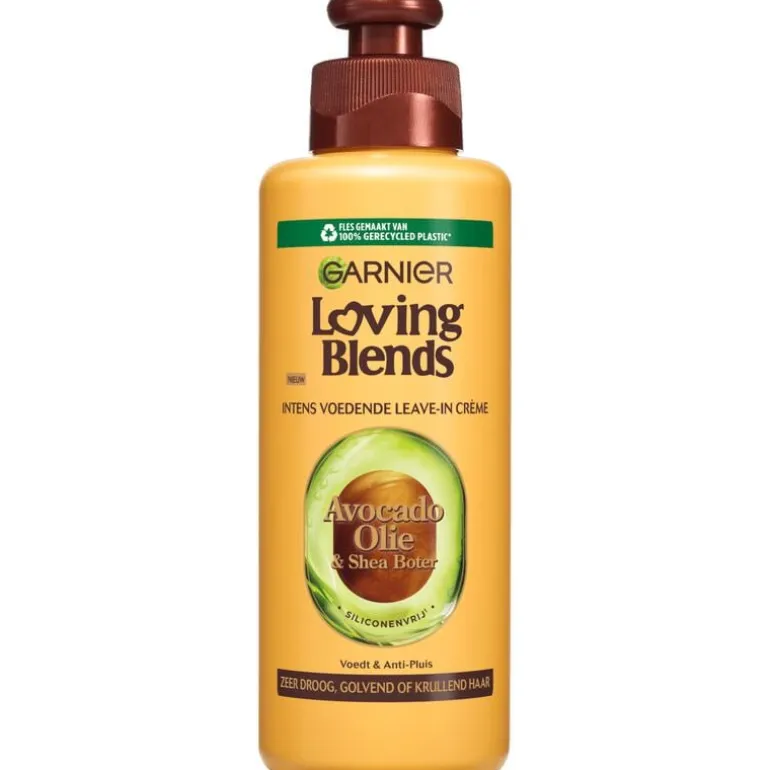 Garnier Loving Blends Avocado Olie & Karité Boter Leave-In Crème 200 ML