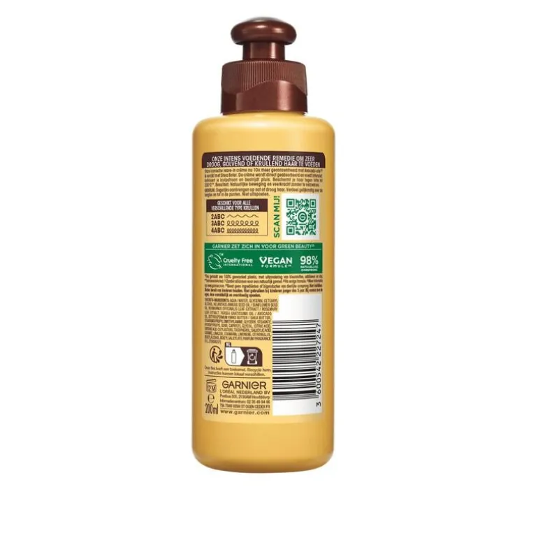 Garnier Loving Blends Avocado Olie & Karité Boter Leave-In Crème 200 ML