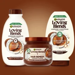 Garnier Loving Blends Kokosmelk & Macadamia Hair Remedy Haarmasker 340 ML