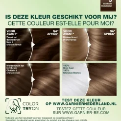 Garnier Nutrisse Crème Permanente Haarverf 5 Lichtbruin