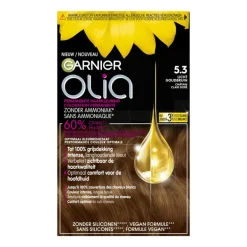 Garnier Olia Permanente Haarverf 5.3 Licht Goudbruin
