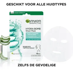 Garnier SkinActive Hydra Bomb Hydraterend + Verfrissend Tissuemasker