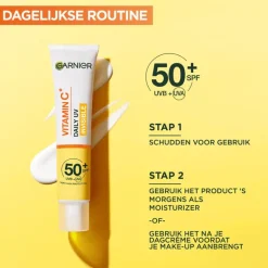 Garnier Vitamine C Daily UV Anti-pigmentvlekken Fluid SPF50 40 ML