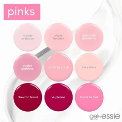 gel by essie Nagellak 345 Bubbles Only Rood 13,5ML