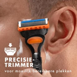 Gillette Fusion5 Navulmesjes 4 Stuks