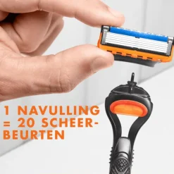 Gillette Fusion5 Navulmesjes 4 Stuks
