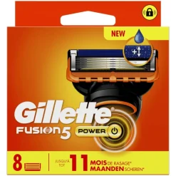 Gillette Fusion5 Power Navulmesjes 8 Stuks