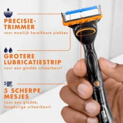 Gillette Fusion5 Power Navulmesjes 8 Stuks
