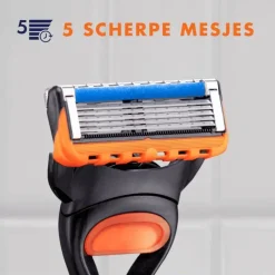 Gillette Fusion5 Scheersysteem Met 2 Navulmesjes