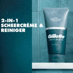 Gillette Intimate 2-In-1 Scheercrème & Reiniger Voor Intieme Zone 177 ML