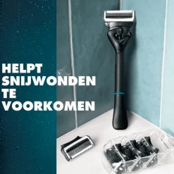 Gillette Intimate Scheersysteem Voor Intieme Zone Met 2 Navulmesjes En Douchehaak