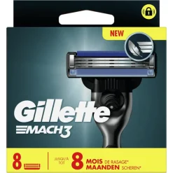 Gillette Mach3 Navulmesjes 8 Stuks