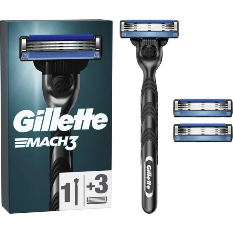 Gillette Mach3 Scheersysteem Met 3 Navulmesjes