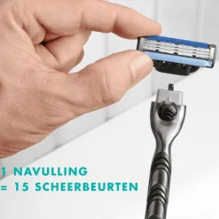 Gillette Mach3 Scheersysteem Met 3 Navulmesjes