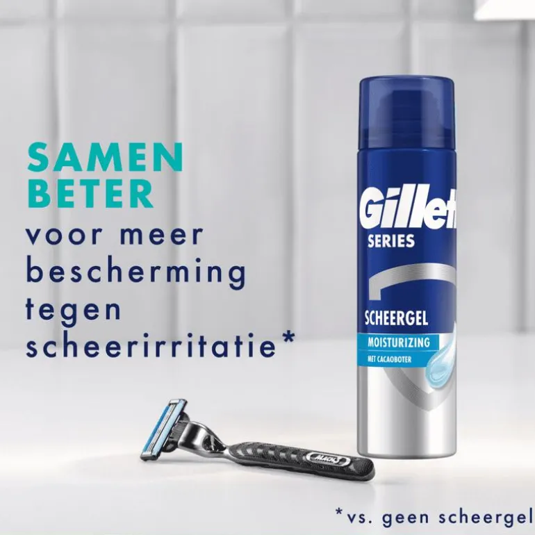 Gillette Mach3 Scheersysteem Met 3 Navulmesjes