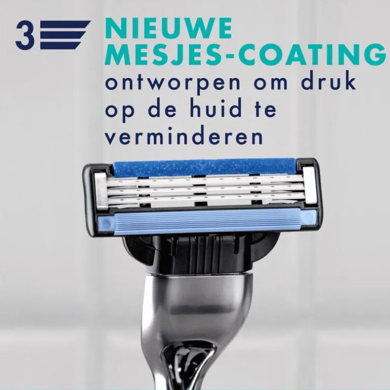 Gillette Mach3 Scheersysteem Met 3 Navulmesjes