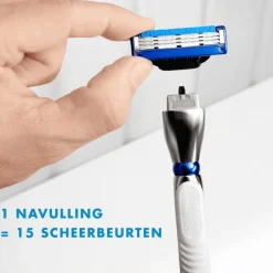 Gillette Mach3 Turbo Navulmesjes 12 Stuks