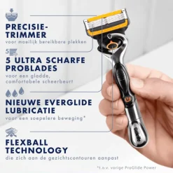 Gillette ProGlide Power Navulmesjes 4 stuks