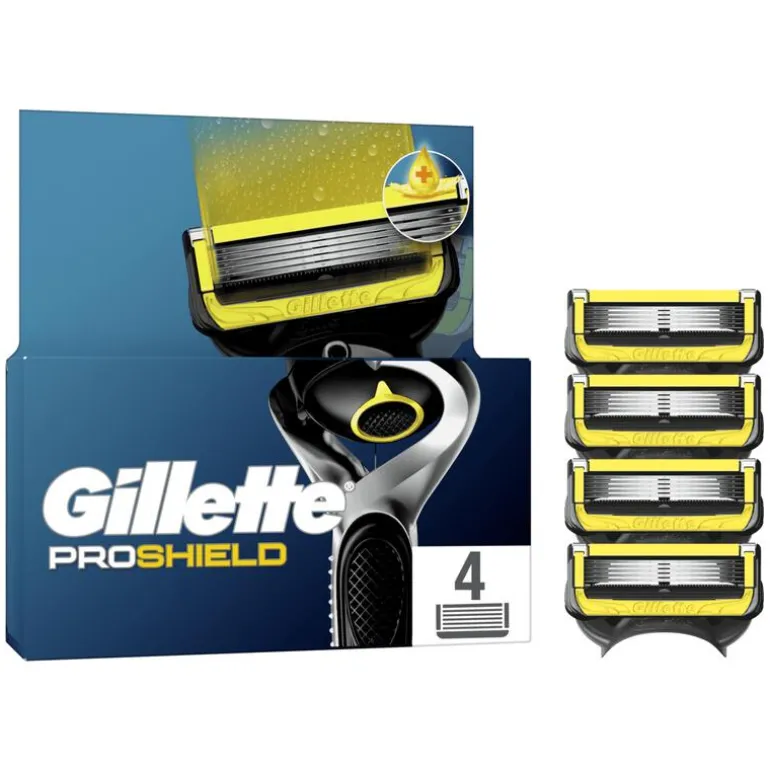 Gillette ProShield Navulmesjes 4 Stuks