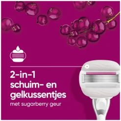 Gillette Venus ComfortGlide Sugarberry Navulmesjes 3 Stuks
