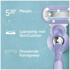 Gillette Venus Deluxe Smooth Swirl Navulmesjes 3 Stuks