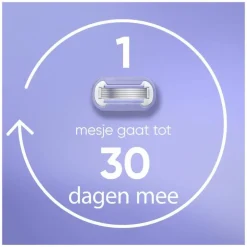 Gillette Venus Deluxe Smooth Swirl Navulmesjes 3 Stuks