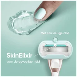 Gillette Venus Deluxe Smooth Sensitive Rose Gold Scheersysteem 5 Blades