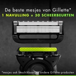 GilletteLabs Scheersysteem 1 Handvat Met 1 Navulmesje En Muurhanger