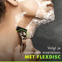 GilletteLabs Scheersysteem Champion Gold met 5 Navulmesjes