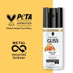 Gliss Kur brilliant tonic droog beschadigd haar