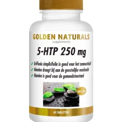 Golden Naturals 5-HTP 250mg Tabletten 60 stuks