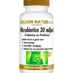 Golden Naturals Microbiotica 30 Miljard Capsules 30 stuks
