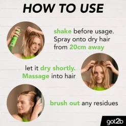 Got2b Droogshampoo Extra Fresh 200 ML