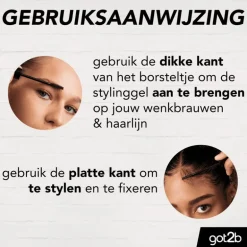 Got2b Glued 4 Brows & Edges 2-in-1 Waterproof 16 ML