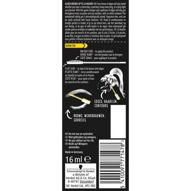 Got2b Glued 4 Brows & Edges 2-in-1 Waterproof 16 ML