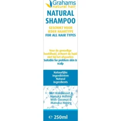 Grahams Natural Shampoo 250 ML